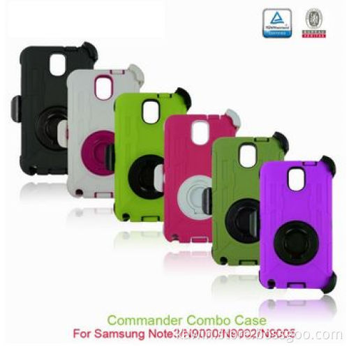 Commander 2-in-1 PC + Silicone Cover for Samsung Galaxy Note3